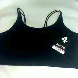 New FourLaps Poise Longline Bra. Size Large
